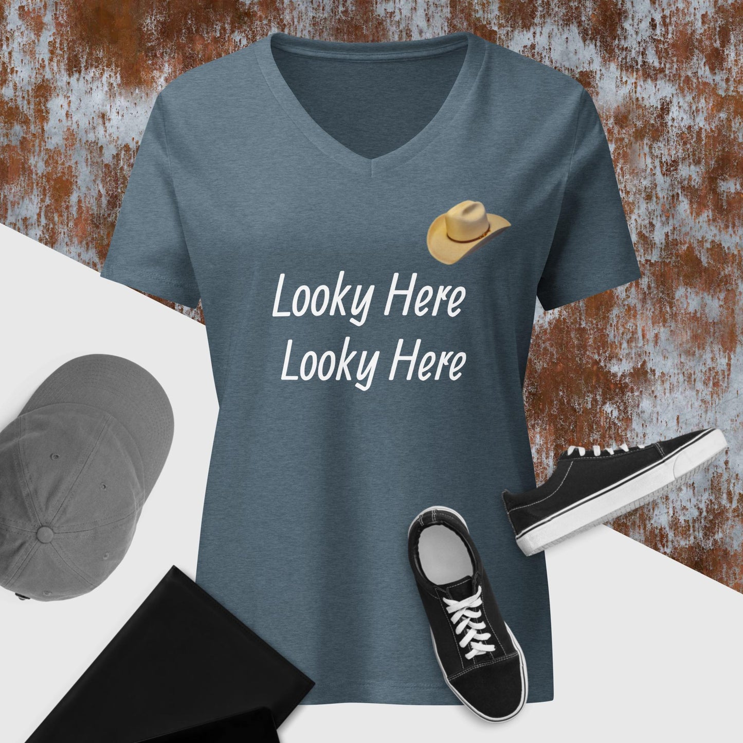 Women’s relaxed v-neck t-shirt